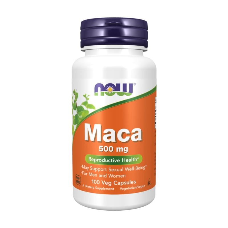 Maca NOW, 500 mg (100 capsule)