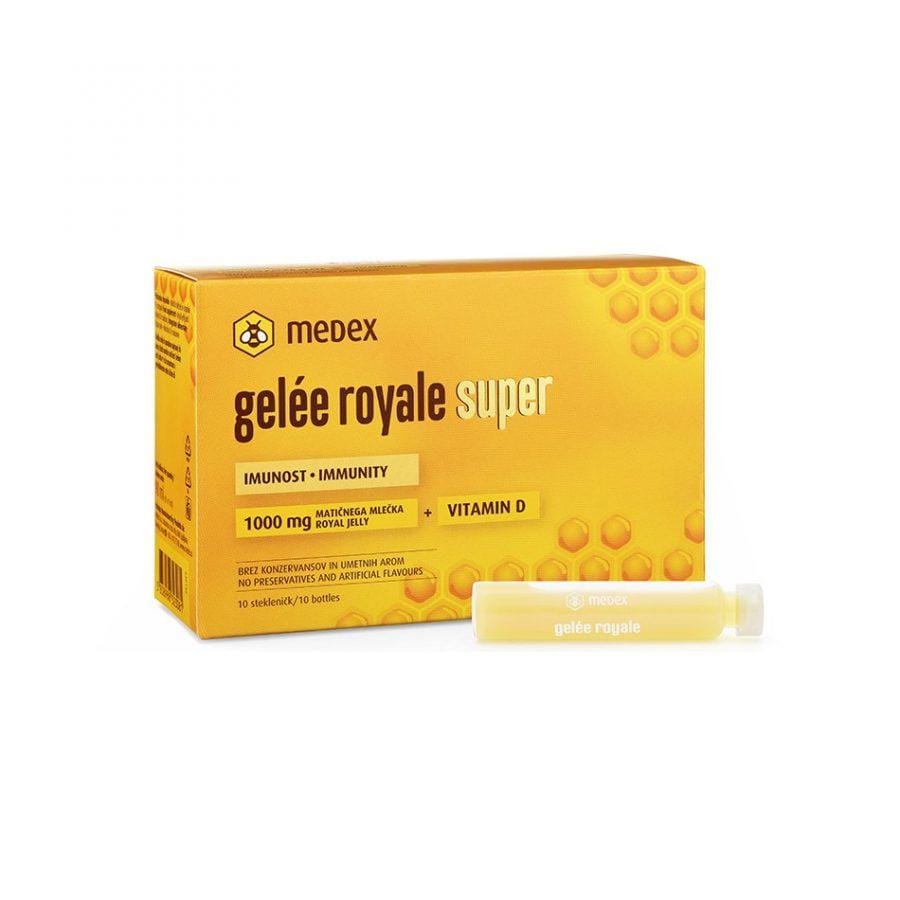 Gelée Royale Super (con vitamina D) Medex (10 x 9 ml)