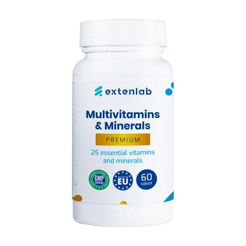 Multivitaminici e minerali PREMIUM Extenlab (60 compresse)
