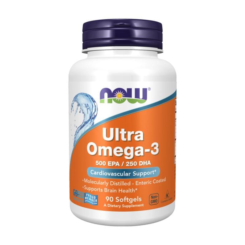 Omega 3 Ultra NOW, 1000 mg (90 capsule molli)