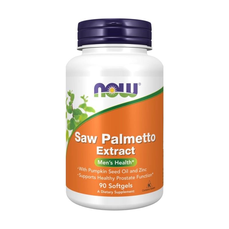 Estratto di Saw Palmetto NOW (90 capsule molli)