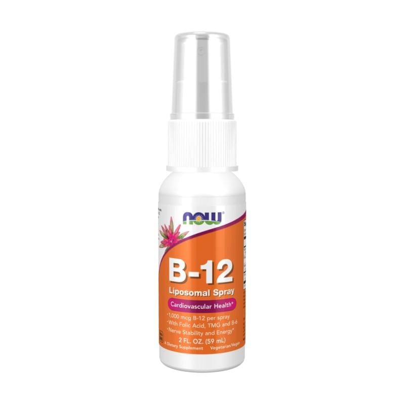 Spray liposomiale con vitamina B-12 NOW (59 ml)