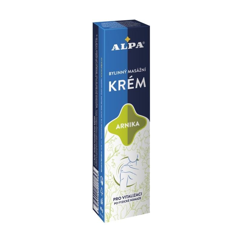 Crema da massaggio alle erbe con arnica Alpa (40 g)