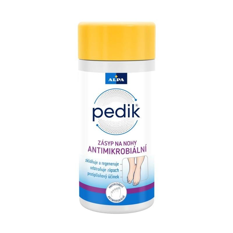 Polvere per piedi con ingrediente antimicrobico Alpa (100 g)