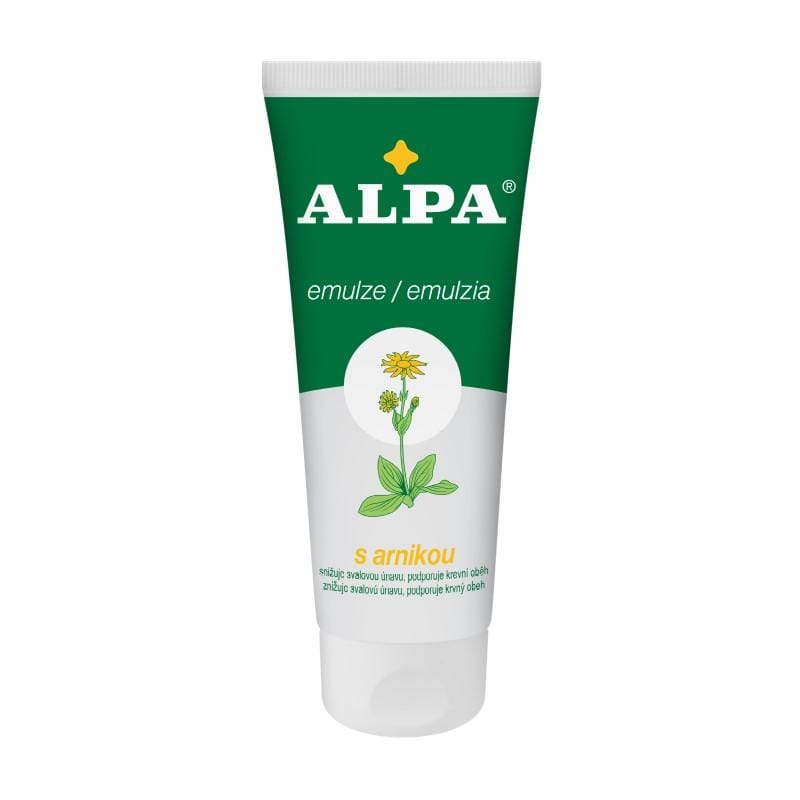 Emulsione da massaggio con arnica e calendula Alpa (100 ml)