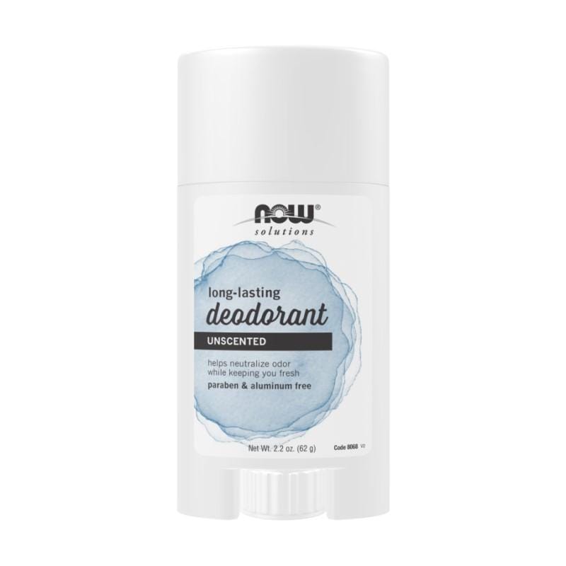 Deodorante senza profumo NOW (62 g)