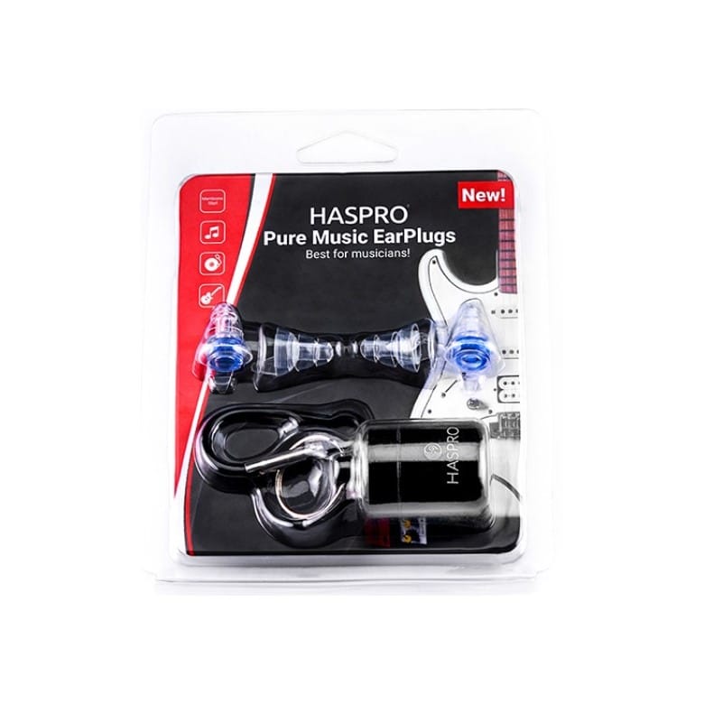 Tappi per le orecchie per musicisti – in silicone Pure Music Haspro (2 paia S/M)