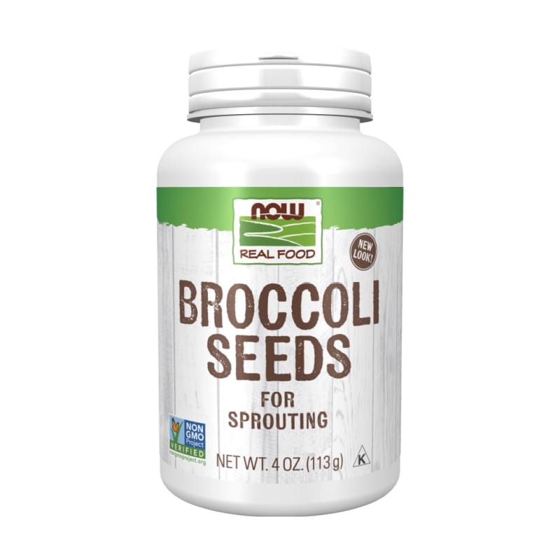 Semi di broccoli per germogli NOW (113 g)