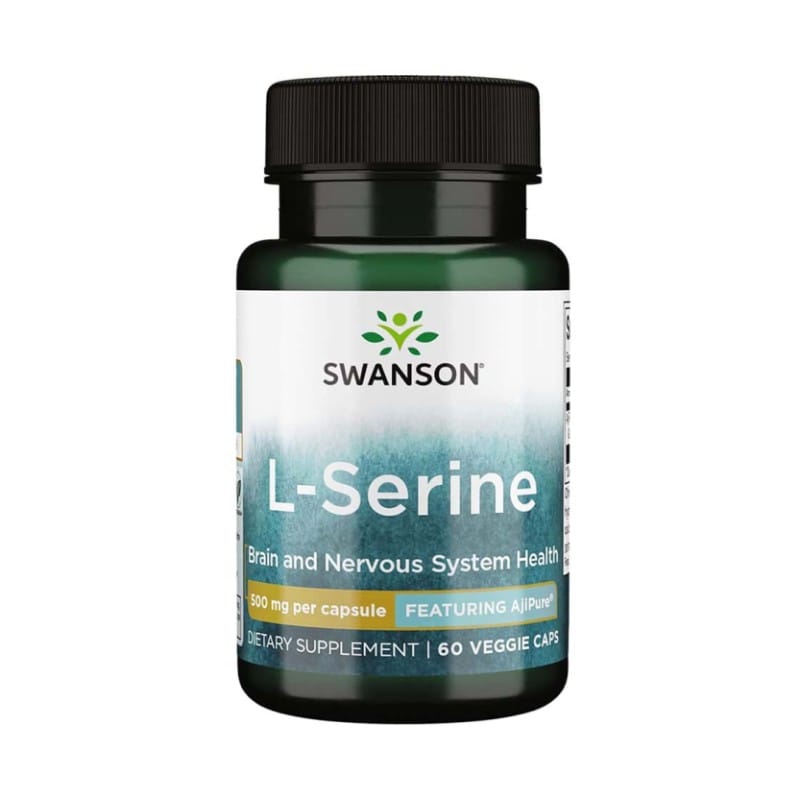 L-Serina Swanson, 500 mg (60 capsule)