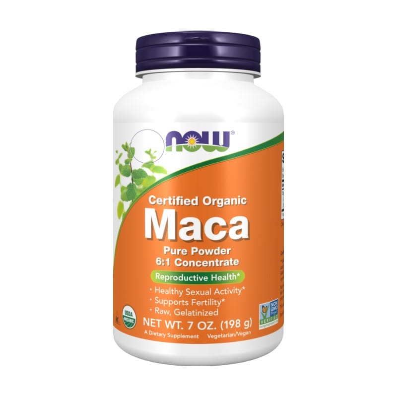 Maca biologica in polvere NOW (198 g)