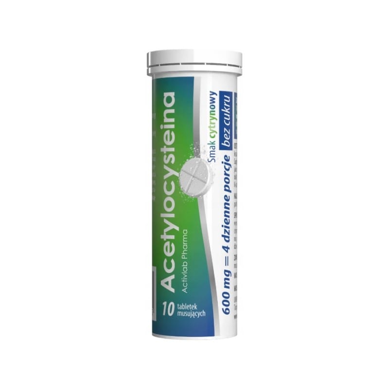 Acetilcisteina Activlab Pharma, 600 mg (10 compresse effervescenti)