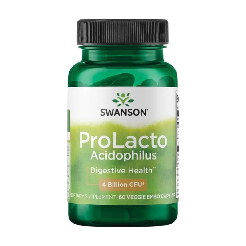 ProLacto Acidophilus – 4 mld CFU Swanson (60 capsule)