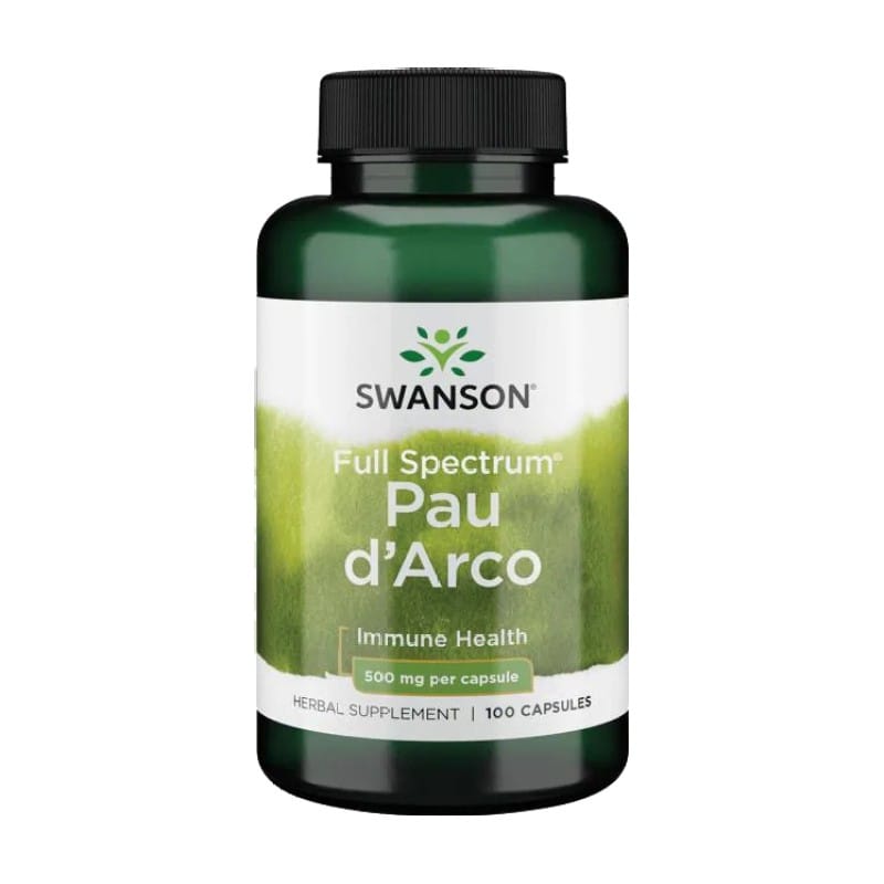 Pau d'Arco Swanson, 500 mg (100 capsule)