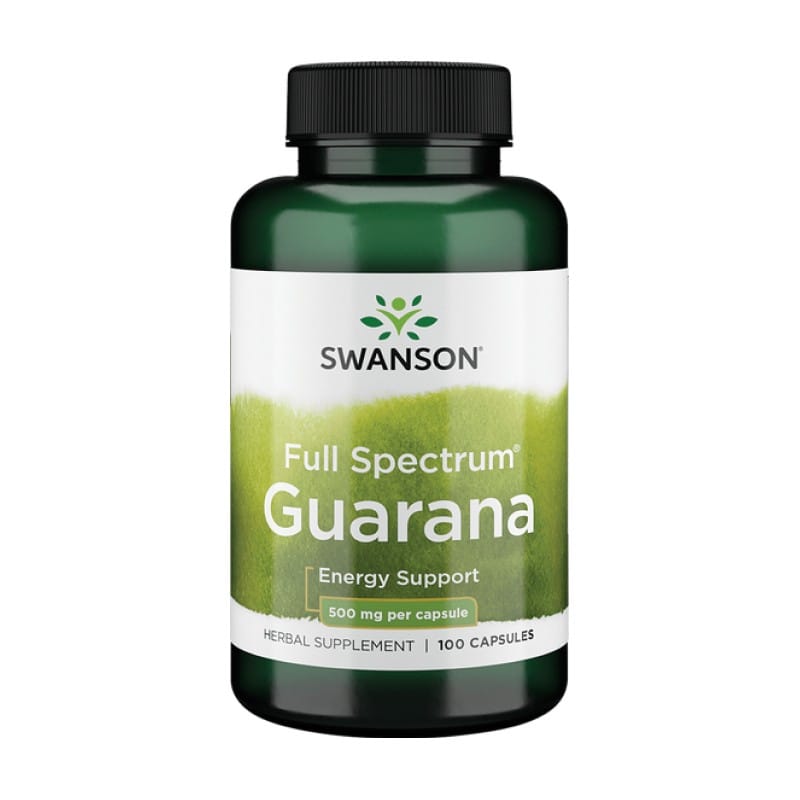Guaranà Swanson, 500 mg (100 capsule)