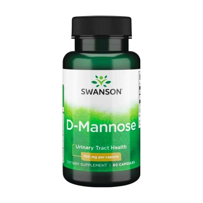 D-mannosio Swanson, 700 mg (60 capsule)