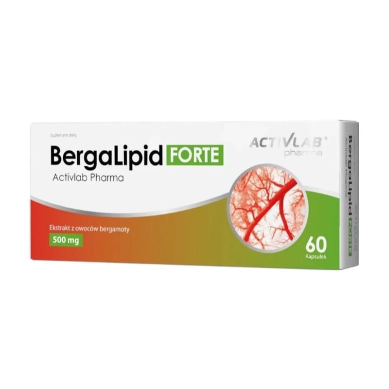 BergaLipid Forte Supporto per Cuore e Sistema Cardiovascolare (60 capsule)