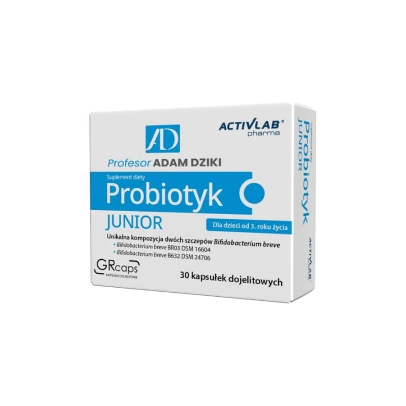 Supporto probiotico per bambini Junior Activlab Pharma (30 capsule)