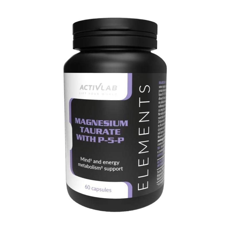 Magnesio taurato con P-5-P Activlab (60 capsule)