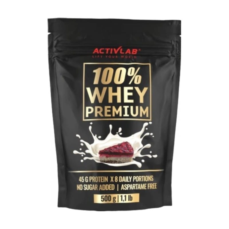 100% Whey Premium proteine al gusto cherry cake Activlab (500 g)