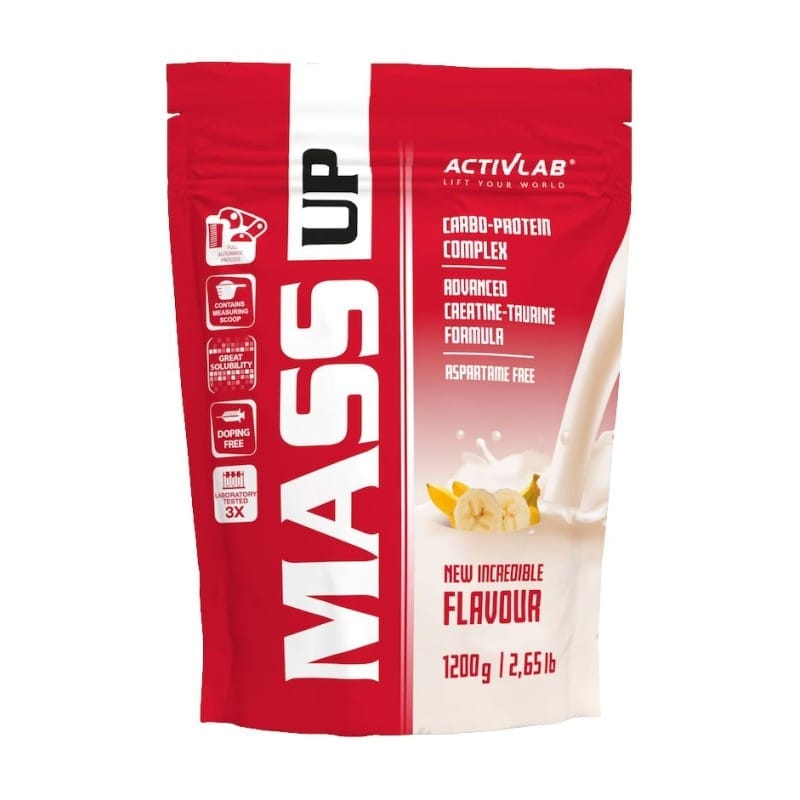 Mass UP proteine al gusto banana Activlab (1200 g)