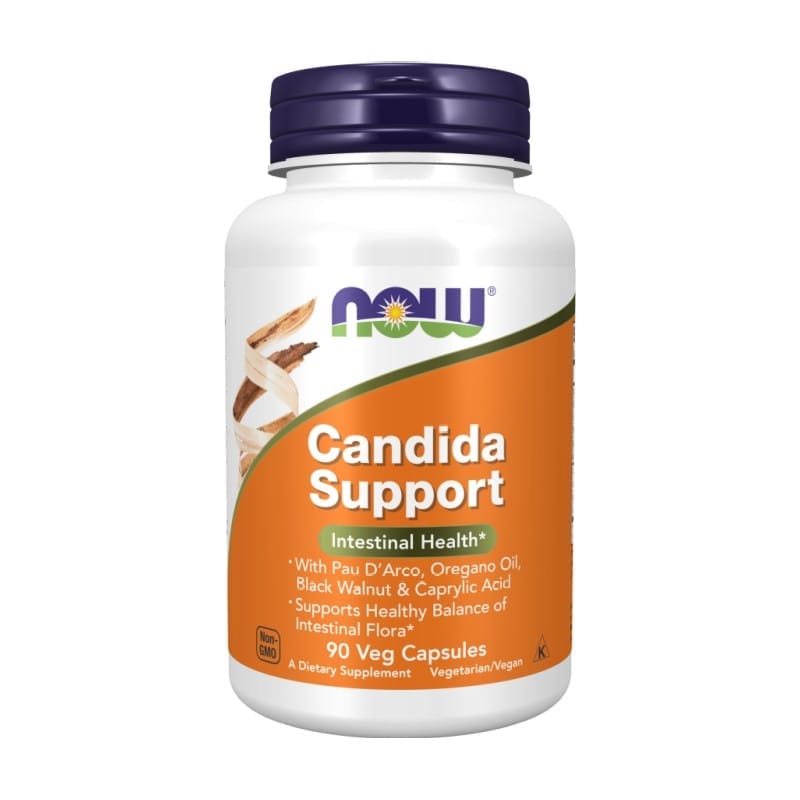 Supporto alla flora intestinale Candida Support NOW (90 capsule)
