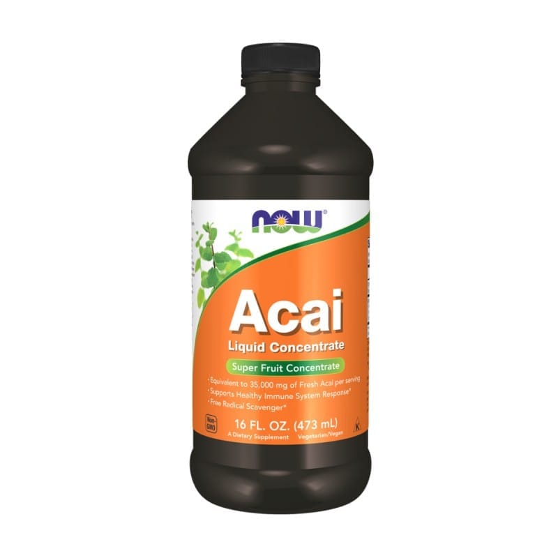 Acai liquido NOW (473 ml)