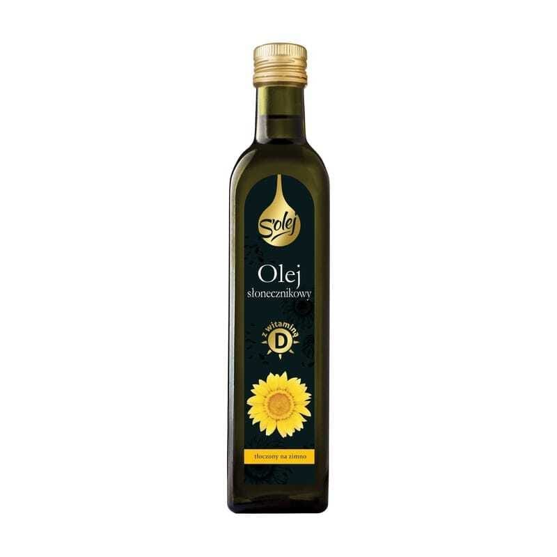 Olio di semi di girasole con vitamina D, spremuto a freddo Oleofarm (250 ml)