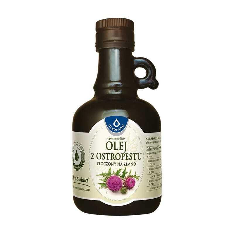 Olio di cardo mariano, spremuto a freddo Oleofarm (250 ml)