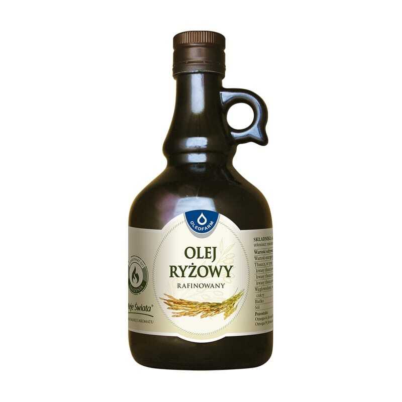 Olio di riso, raffinato Oleofarm (500 ml)