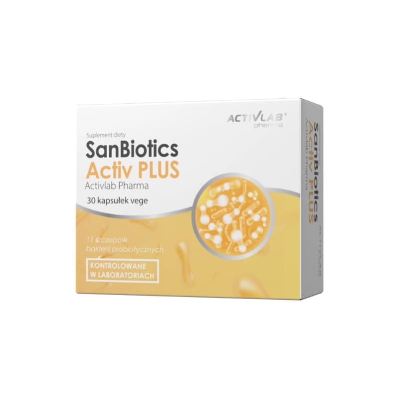 Probiotici SanBiotics Activ PLUS Activlab Pharma (30 capsule)