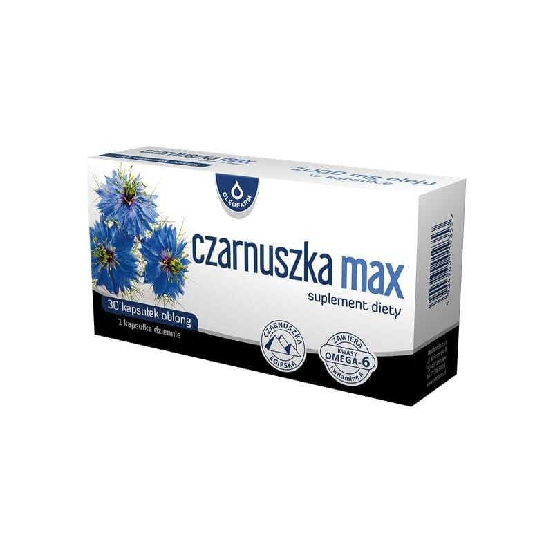 Olio di cumino nero con vitamina A Oleofarm (30 capsule)