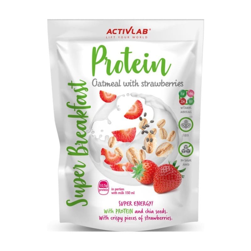 Porridge d’avena con fragole Super Protein Activlab (300 g)