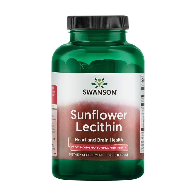 Lecitina di girasole Swanson (90 capsule molli)