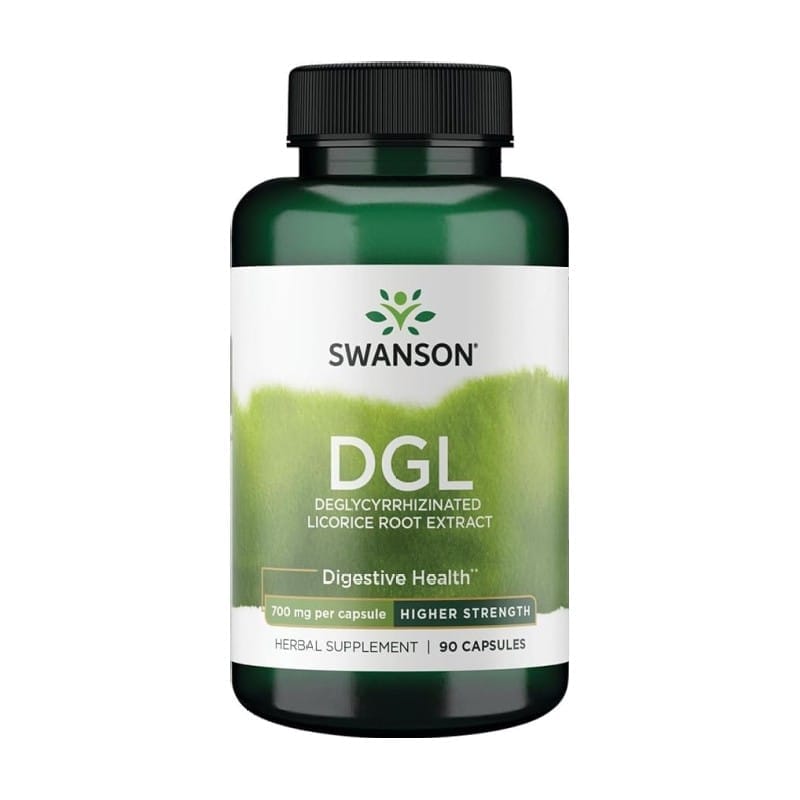 DGL – estratto deglicirrizinato di radice di liquirizia Swanson, 700 mg (90 capsule)