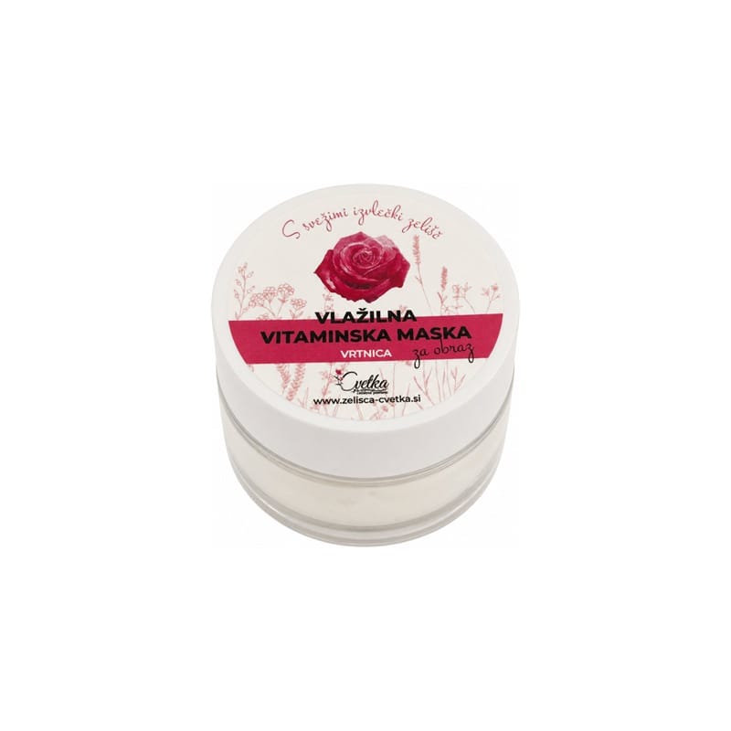 Maschera viso vitaminica idratante Cvetka (15 ml)