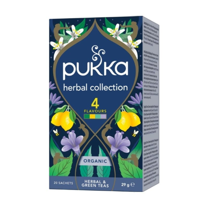 Collezione di 4 tisane Pukka (20 bustine)