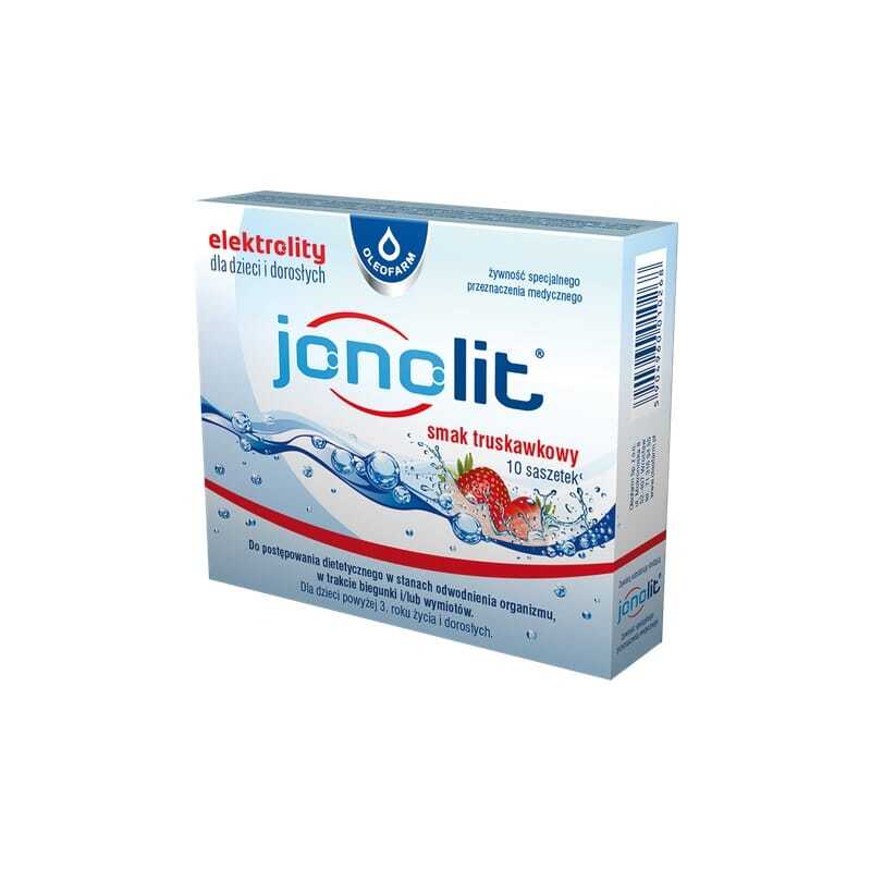 Jonolit – Elettroliti al gusto fragola Oleofarm (10 bustine)