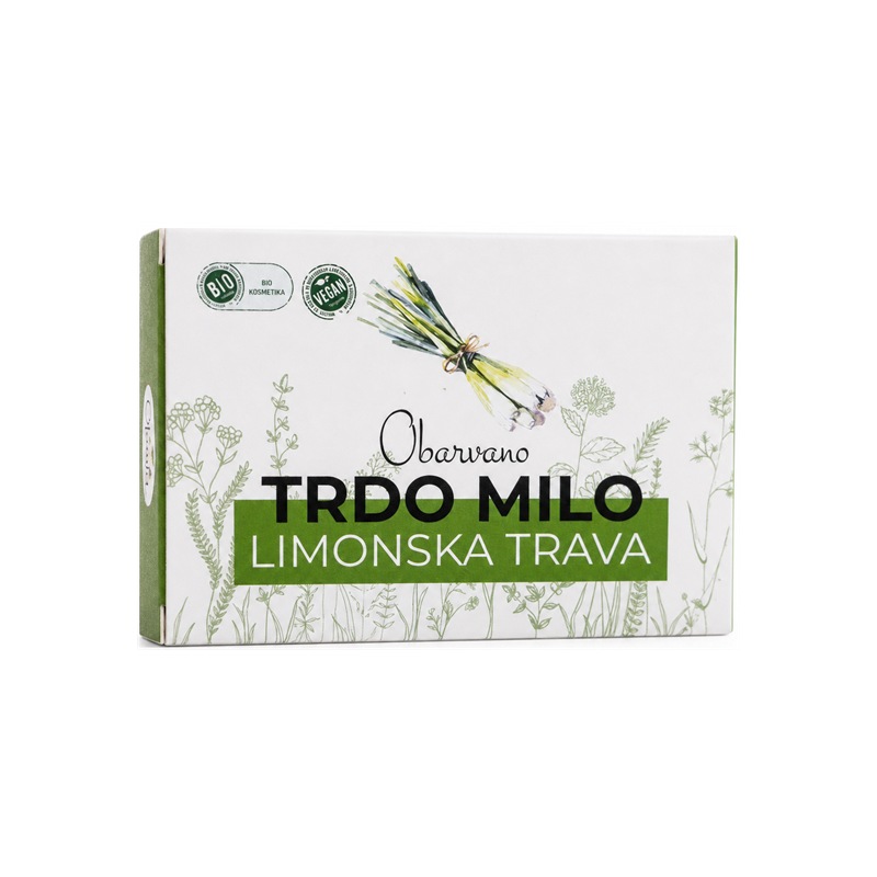 Sapone solido bio alla citronella Cvetka (100 g)