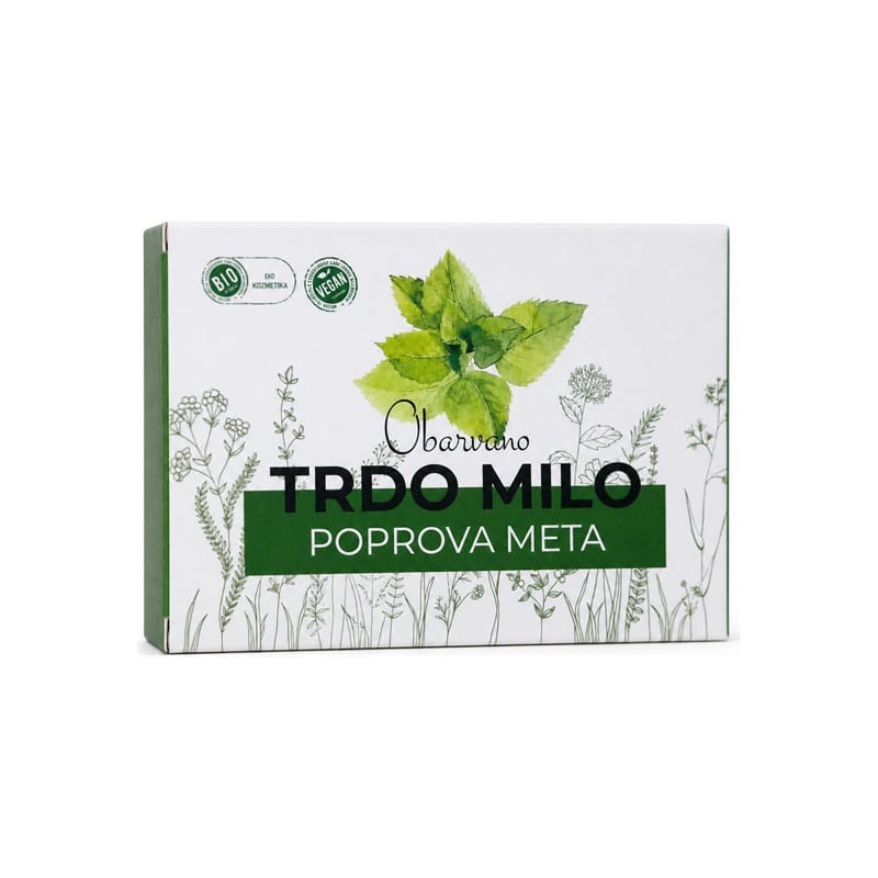 Sapone solido bio alla menta Cvetka (100 g)