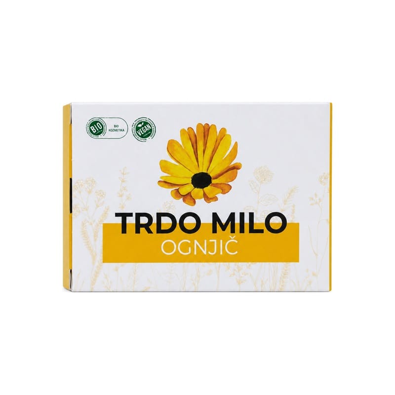 Sapone solido bio alla calendula Cvetka (100 g)