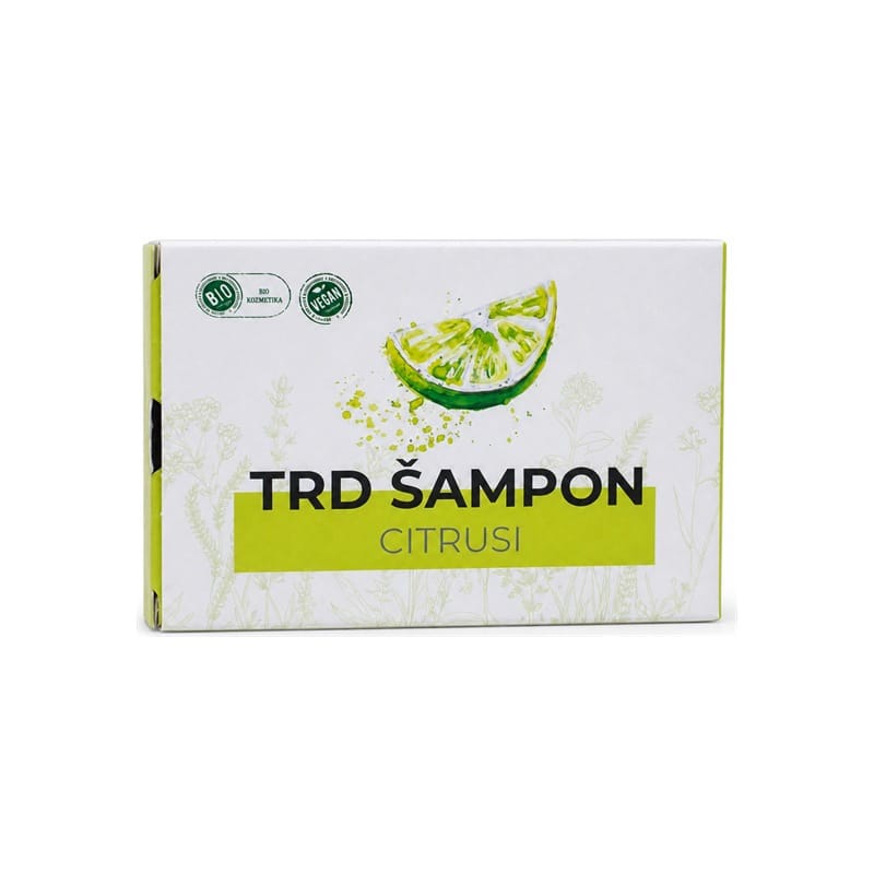 Shampoo solido bio agli agrumi Cvetka (100 g)