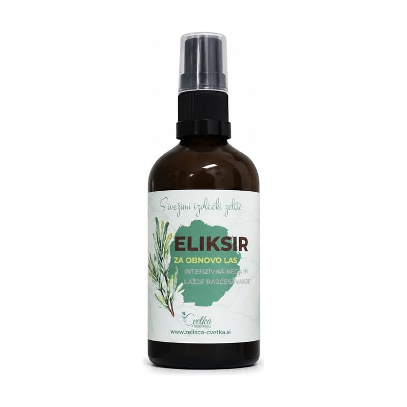 Elisir ristrutturante per capelli Cvetka (100 ml)