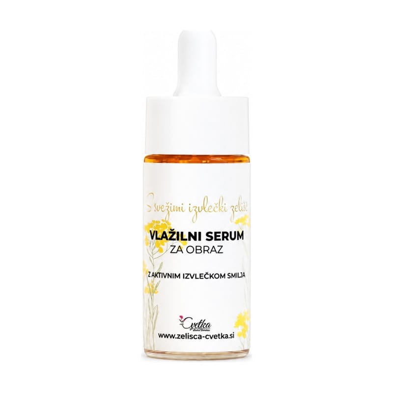 Siero idratante per il viso Cvetka (15 ml)
