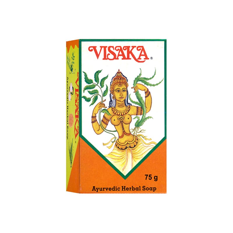 Sapone ayurvedico alle erbe VISAKA Siddhalepa (75 g)
