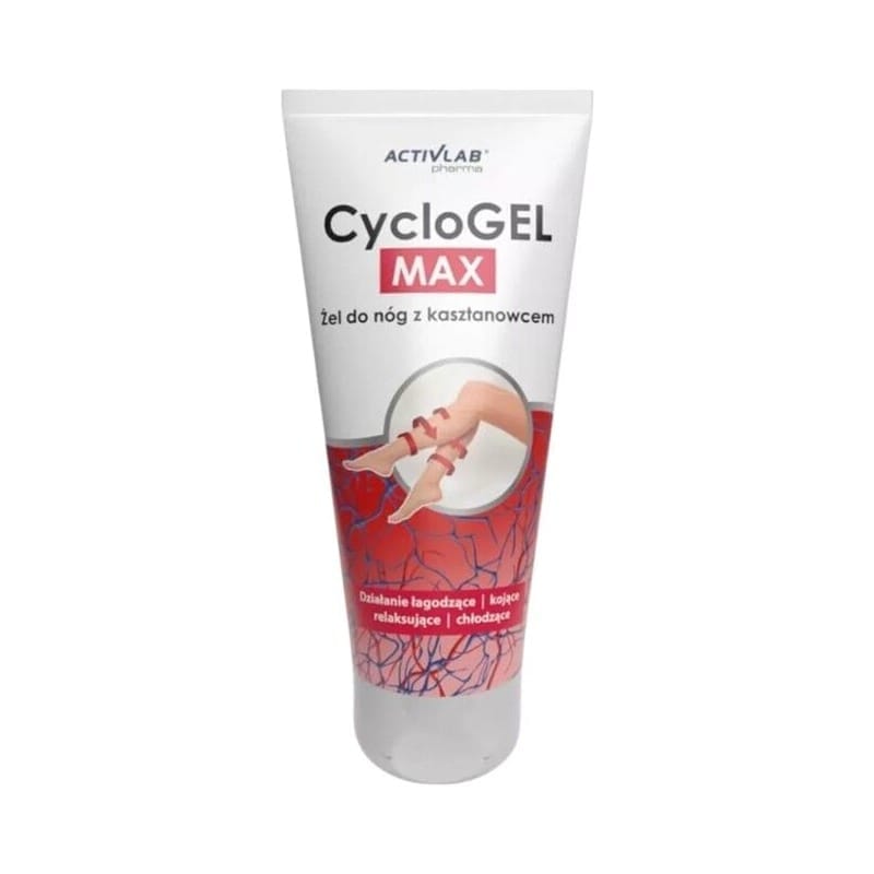 Gel per gambe all’ippocastano – CycloGEL MAX Activlab Pharma (200 ml)