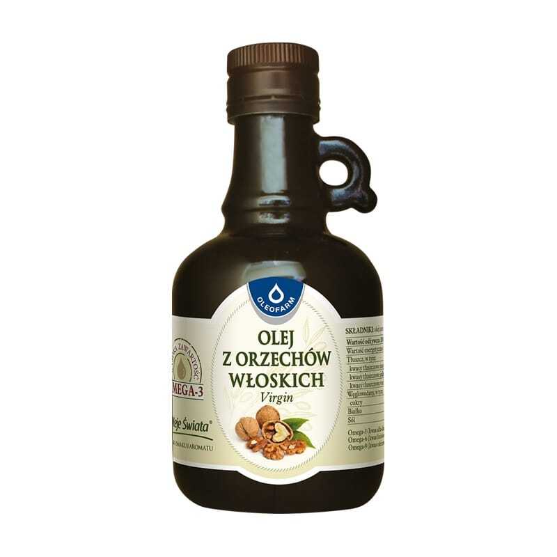 Olio di noci spremuto a freddo Oleofarm (250 ml)