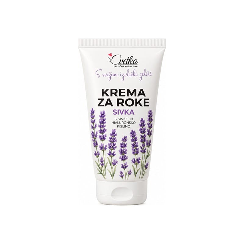 Crema mani alla lavanda Cvetka (50 ml)