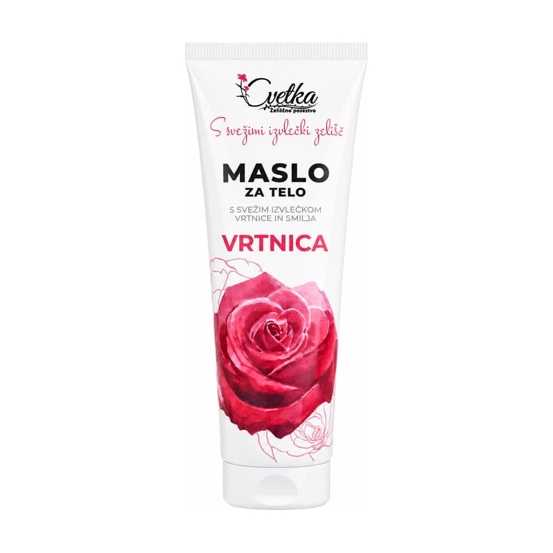 Burro corpo Rosa Cvetka (125 ml)
