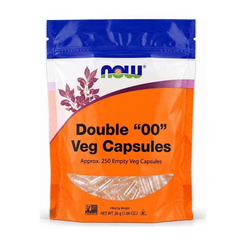Capsule vuote vegane misura 00 NOW (250 capsule)