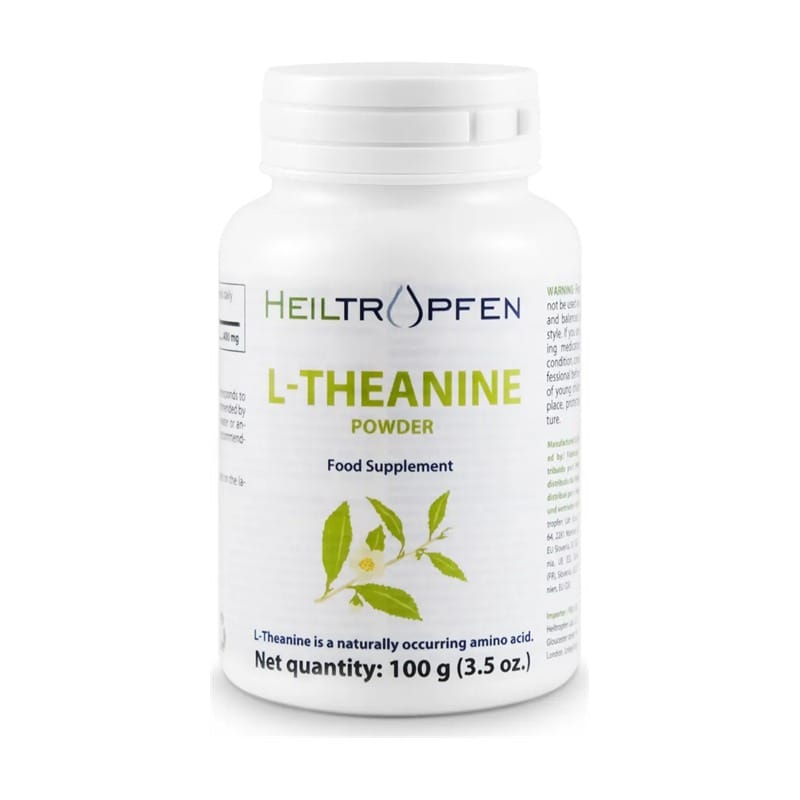 L-teanina in polvere Heiltropfen (100 g)